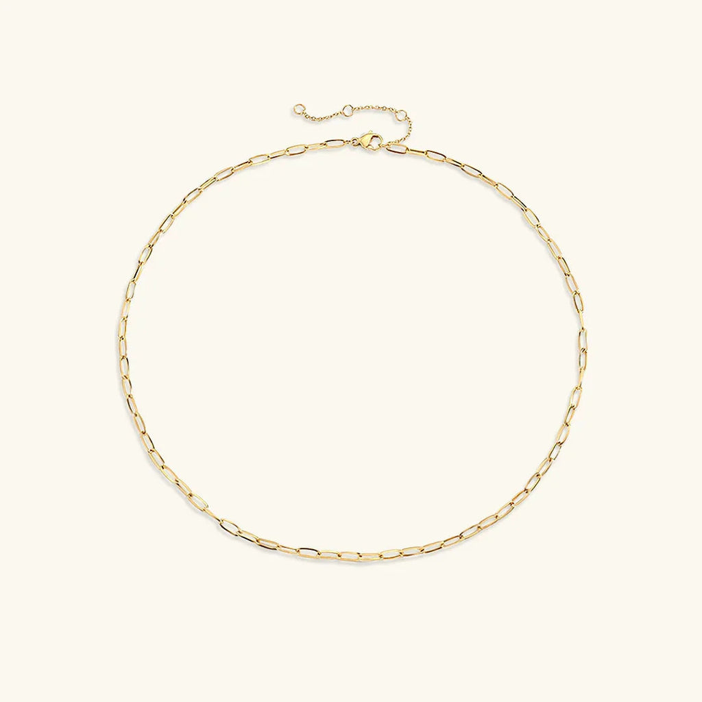 Odessa Paperclip Chain Necklace