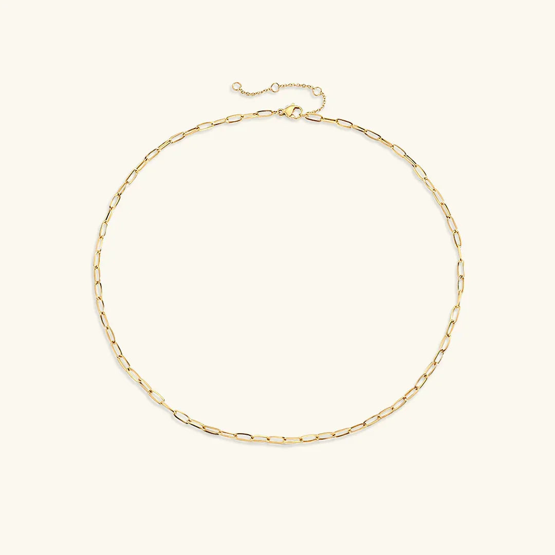 Odessa Paperclip Chain Necklace