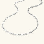 Odessa Paperclip Chain Necklace