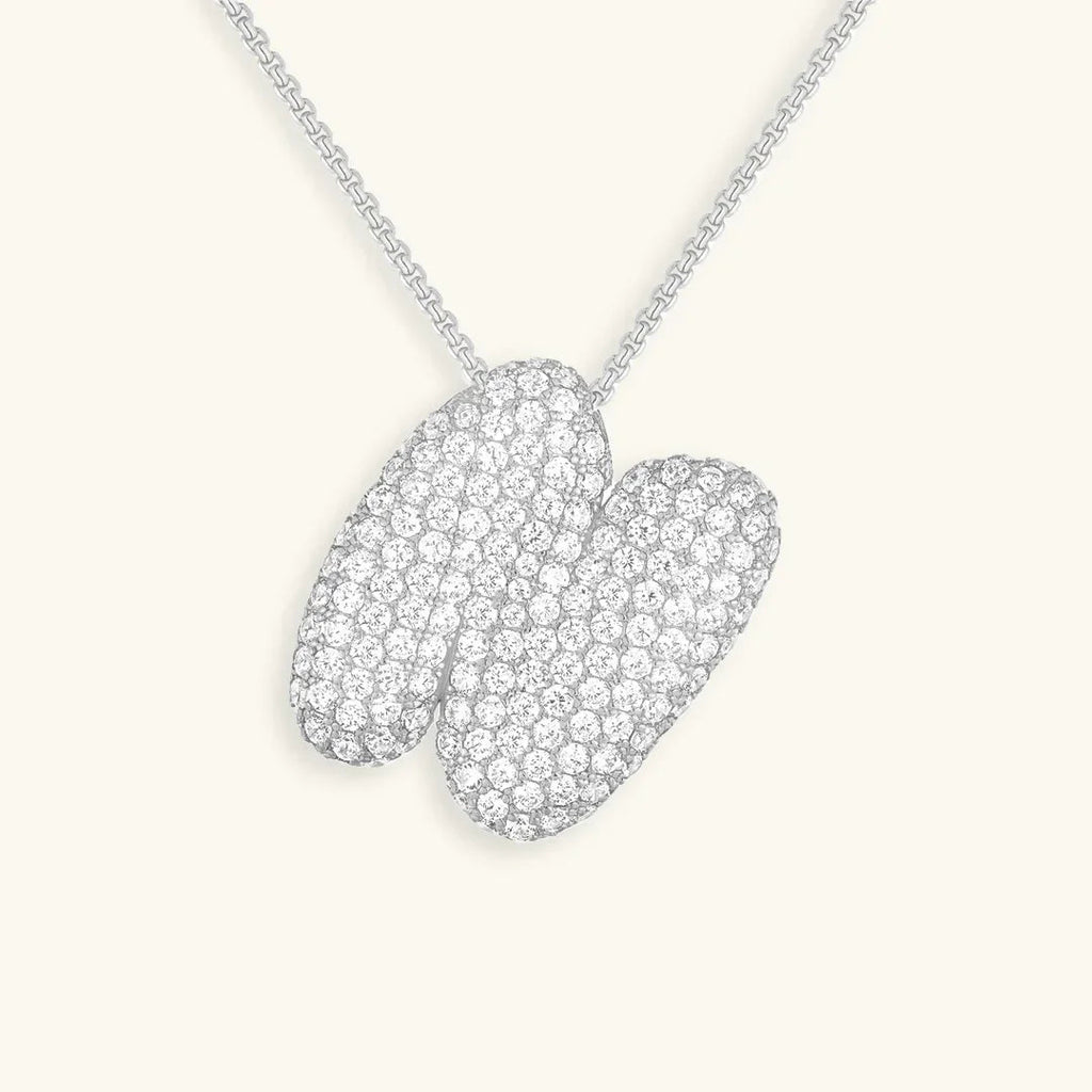 Mabelle Bubble Initial Necklace