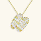 Mabelle Bubble Initial Necklace