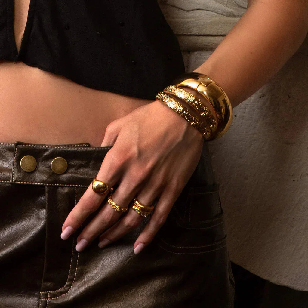 Odile Texture Bangle Bundle
