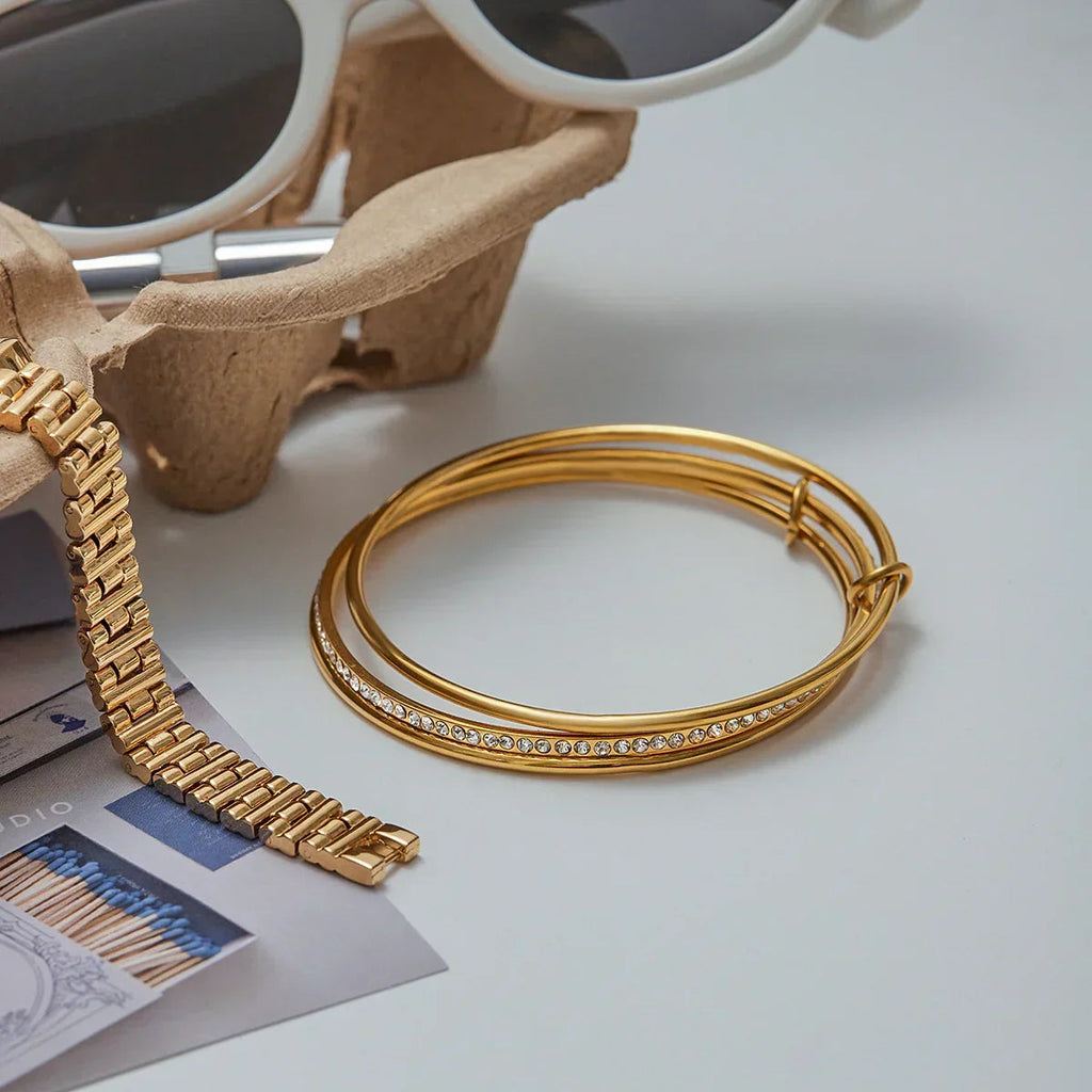 Ferelith Stacked Diamond Bracelet