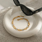 Zerlina Two Tone Bracelet