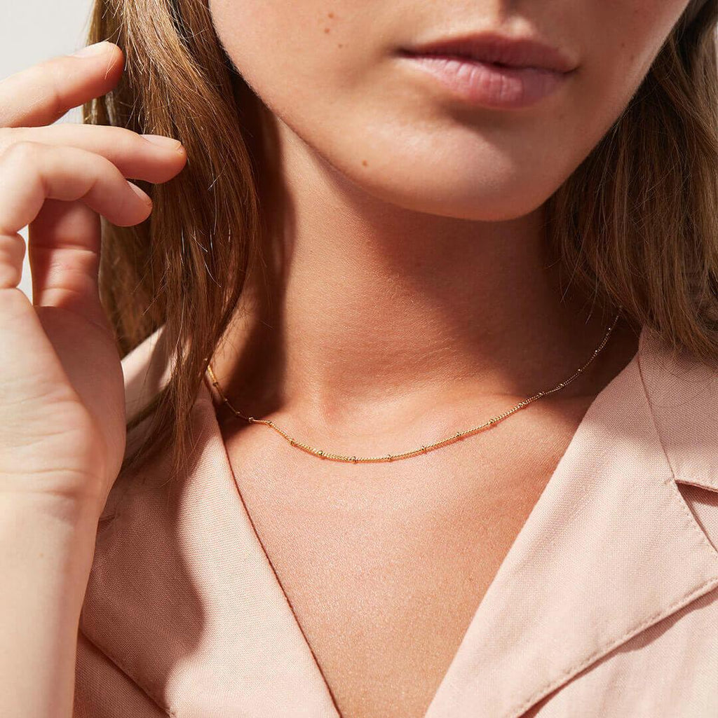 Elspeth Gold Chain Necklace