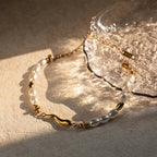 Marguerite Freshwater Pearl Bracelet