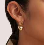 Rosa Gold Earrings
