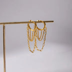 Belphoebe Link Chain Hoops