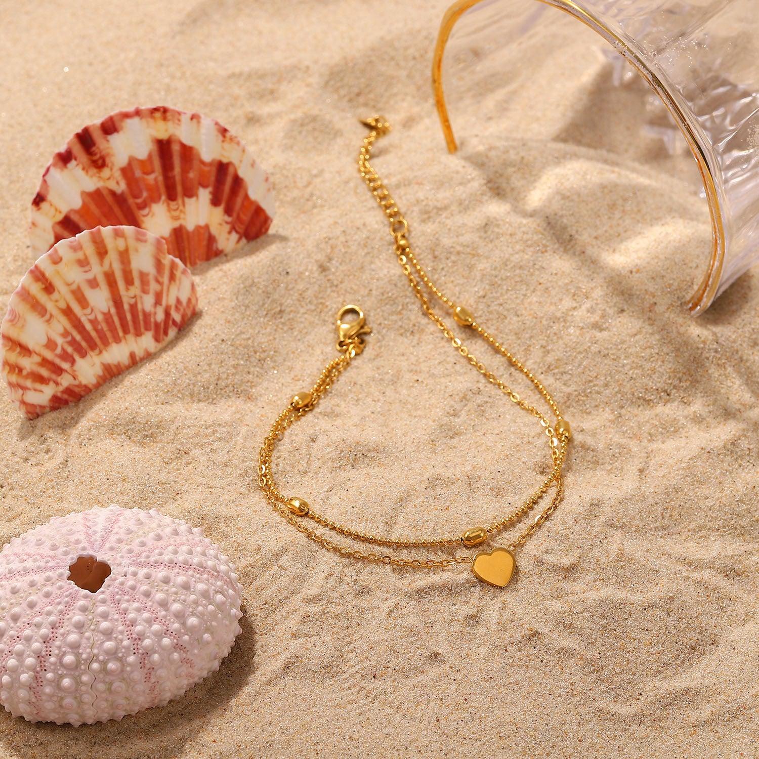 Verlaine Gold Anklet