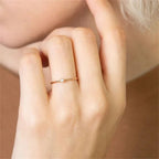 Hepzibah Birthstone Stacker Ring