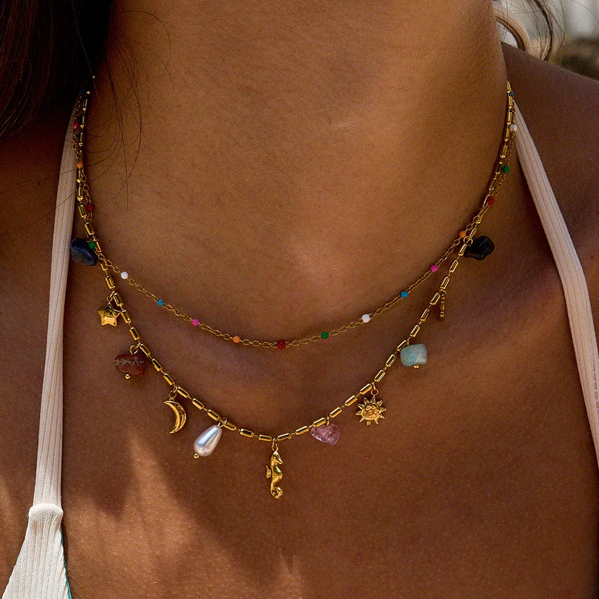 Melisande Coastal Layered Necklace