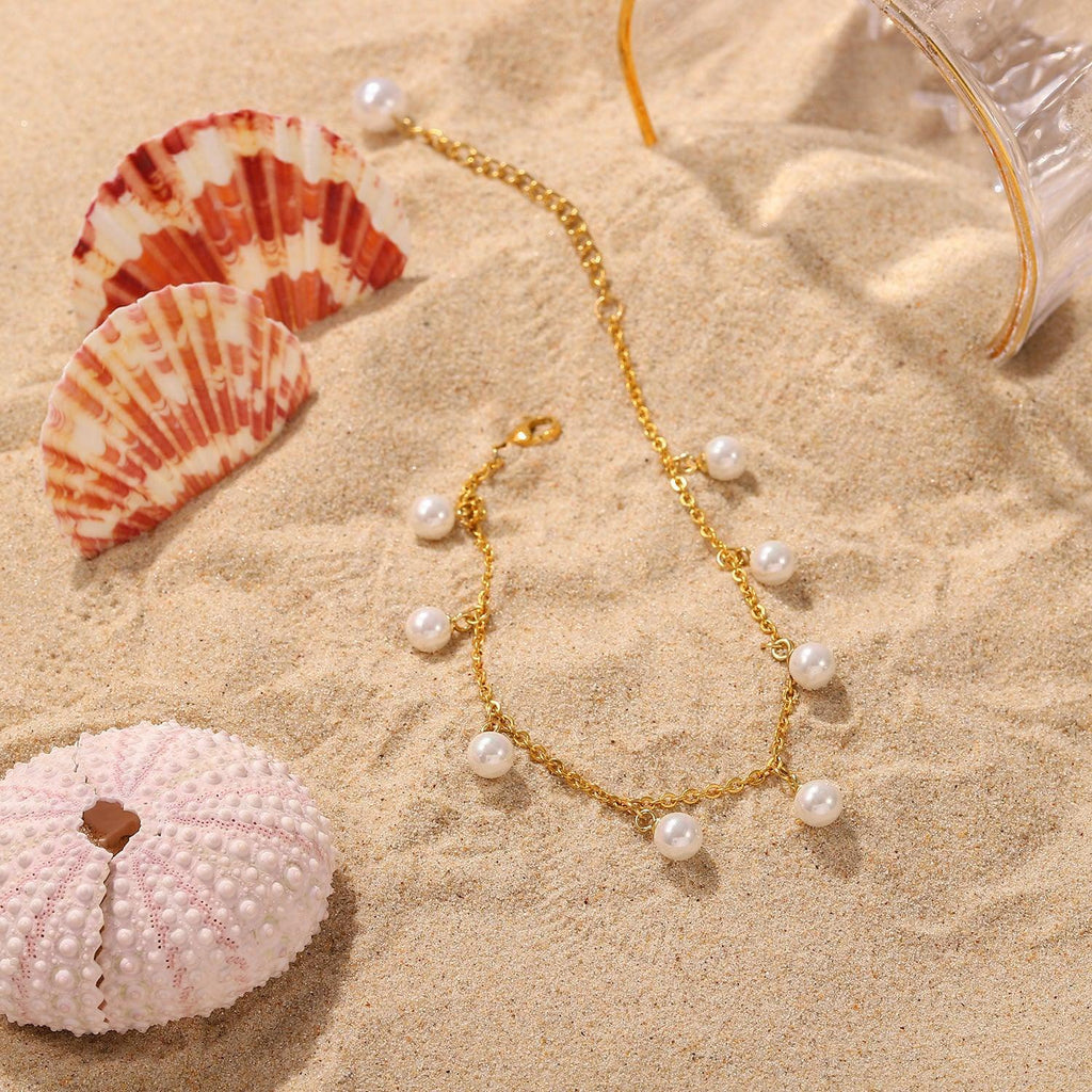 Linnea Gold Anklet