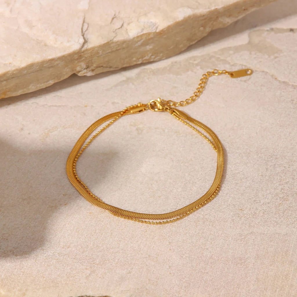 Neve Gold Anklet