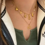 Cove Ocean Initial Necklace