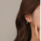 Mara Hammered Diamond Hoops