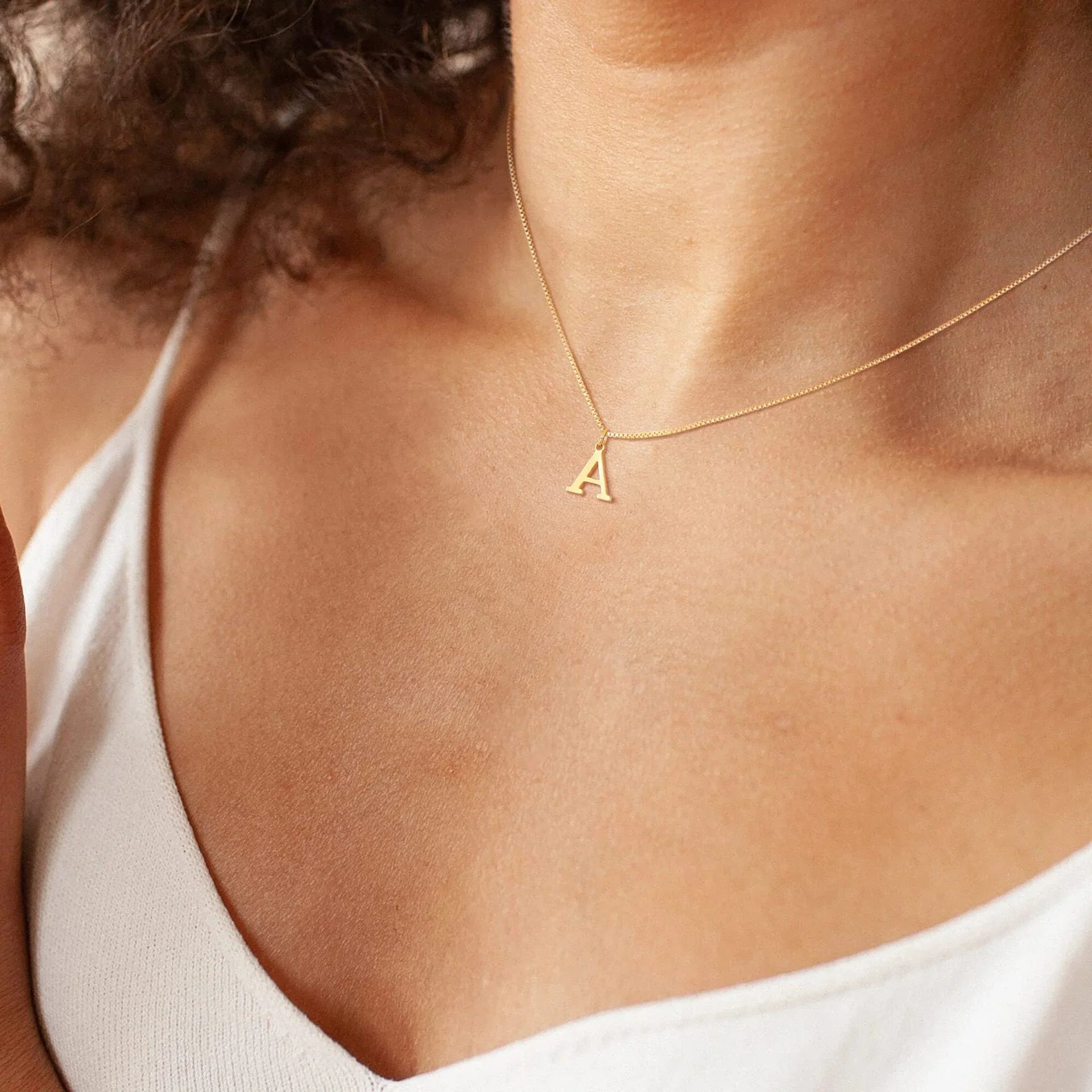 Ysolde Initial Necklace