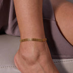 Ines Mesh Chain Anklet