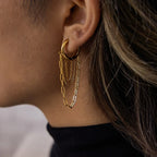 Belphoebe Link Chain Hoops