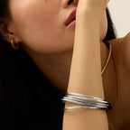 Clementine Gold Bangle Set