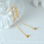 Milena Diamond Chain Studs