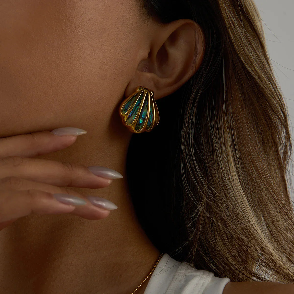 Coraline Seashell Earrings