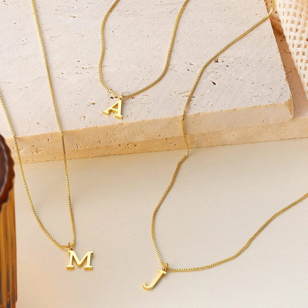 Ysolde Initial Necklace