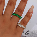 Valentina Diamond Simulant Ring