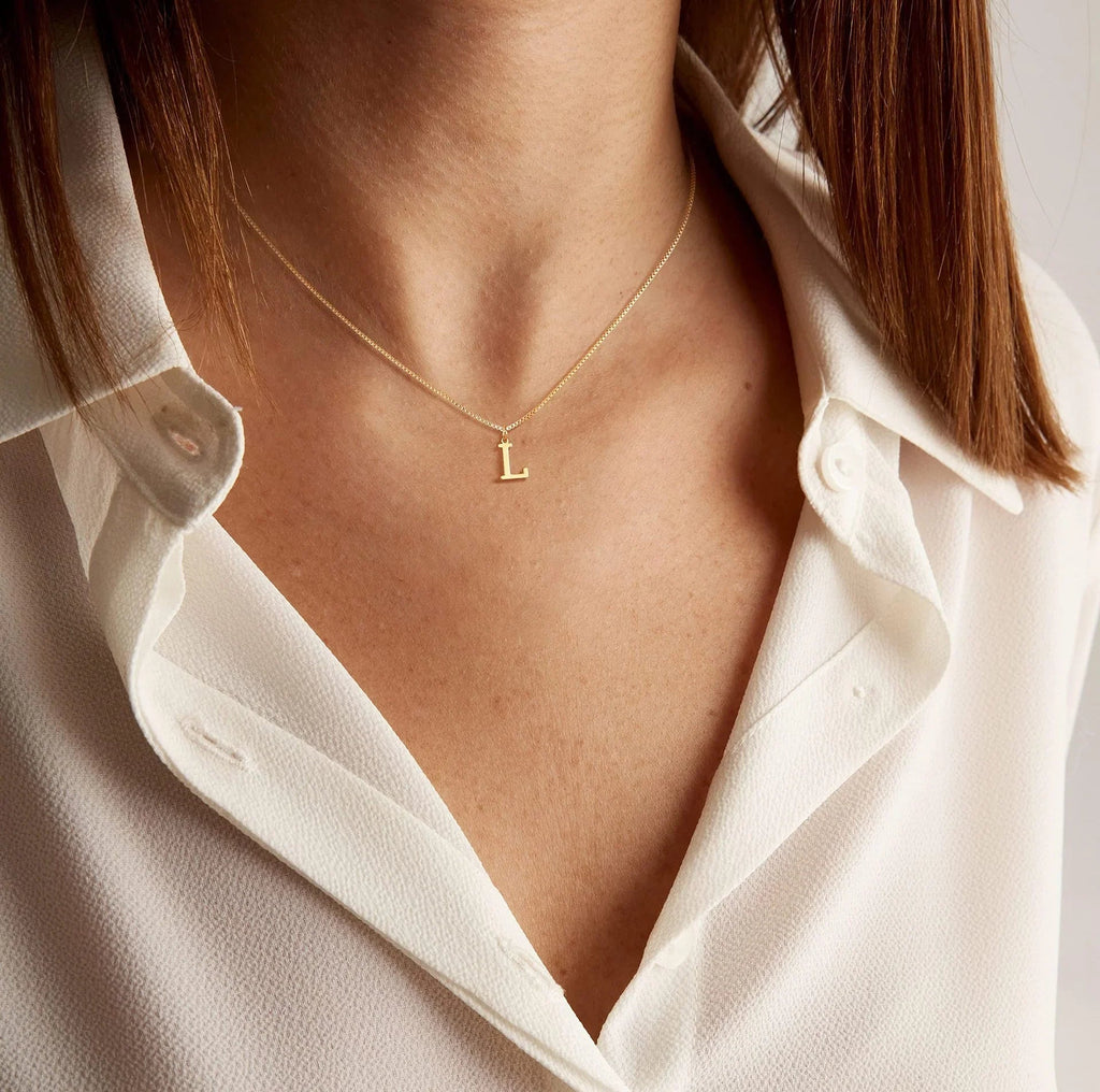 Ysolde Initial Necklace