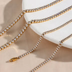 Wilona Diamond Tennis Necklace