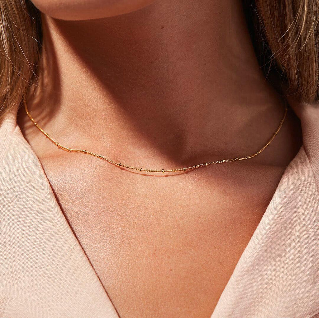 Elspeth Gold Chain Necklace