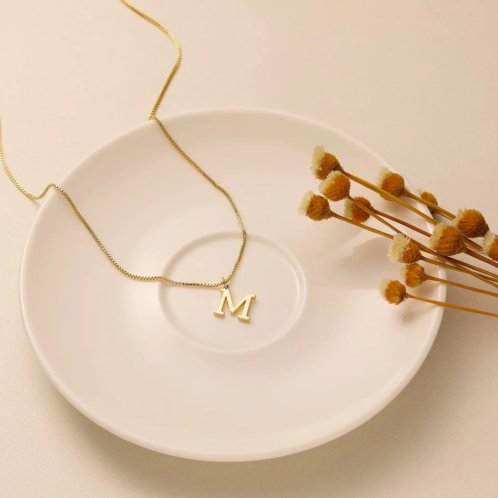 Ysolde Initial Necklace