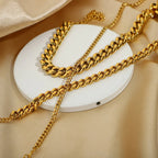 Maribel Gold Anklet