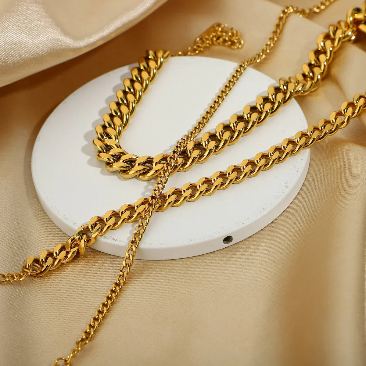 Maribel Gold Anklet