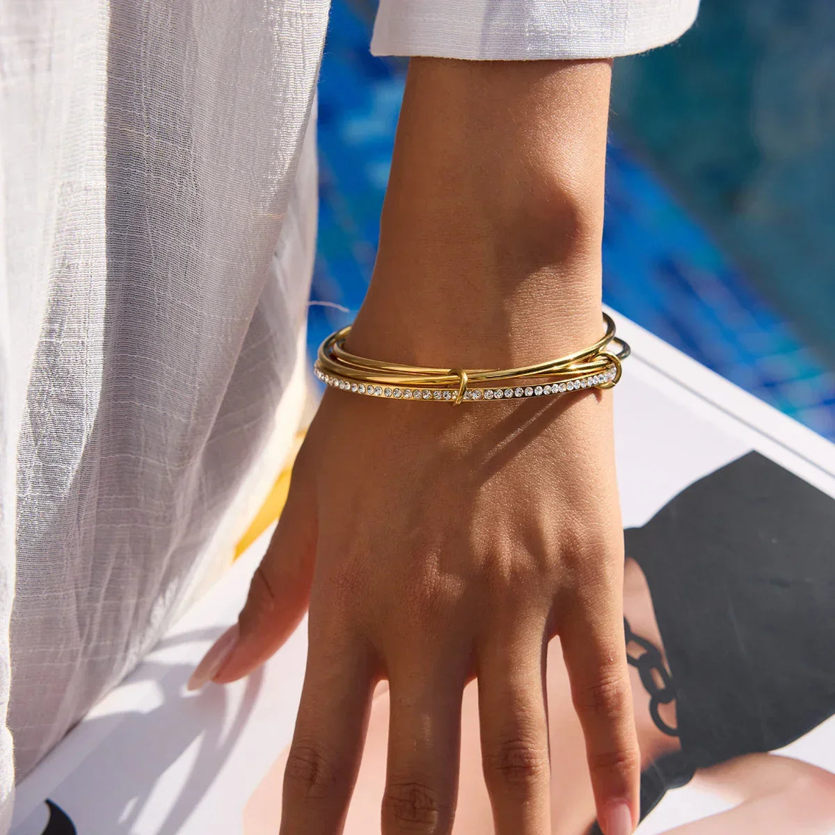 Ferelith Stacked Diamond Bracelet