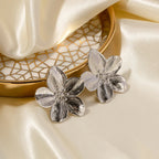 Poppy Flower Earrings
