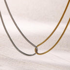 Katriel Two Tone Necklace