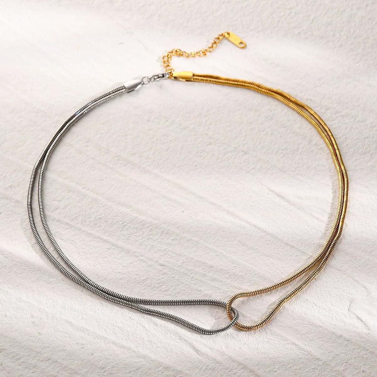 Katriel Two Tone Necklace