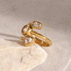 Ludovica Layered Diamond Ring