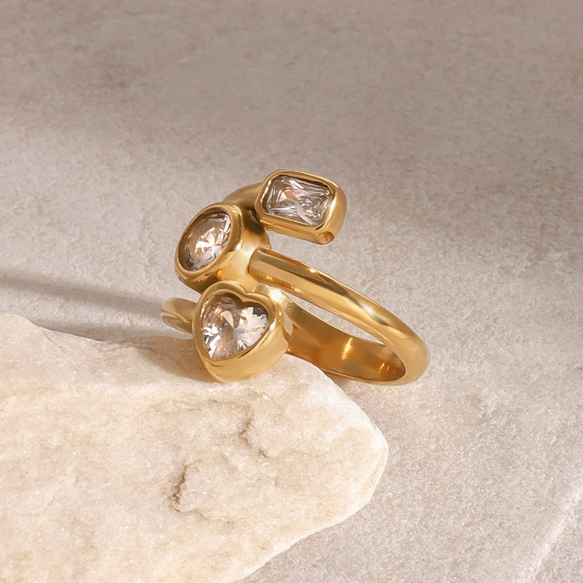 Ludovica Layered Diamond Ring