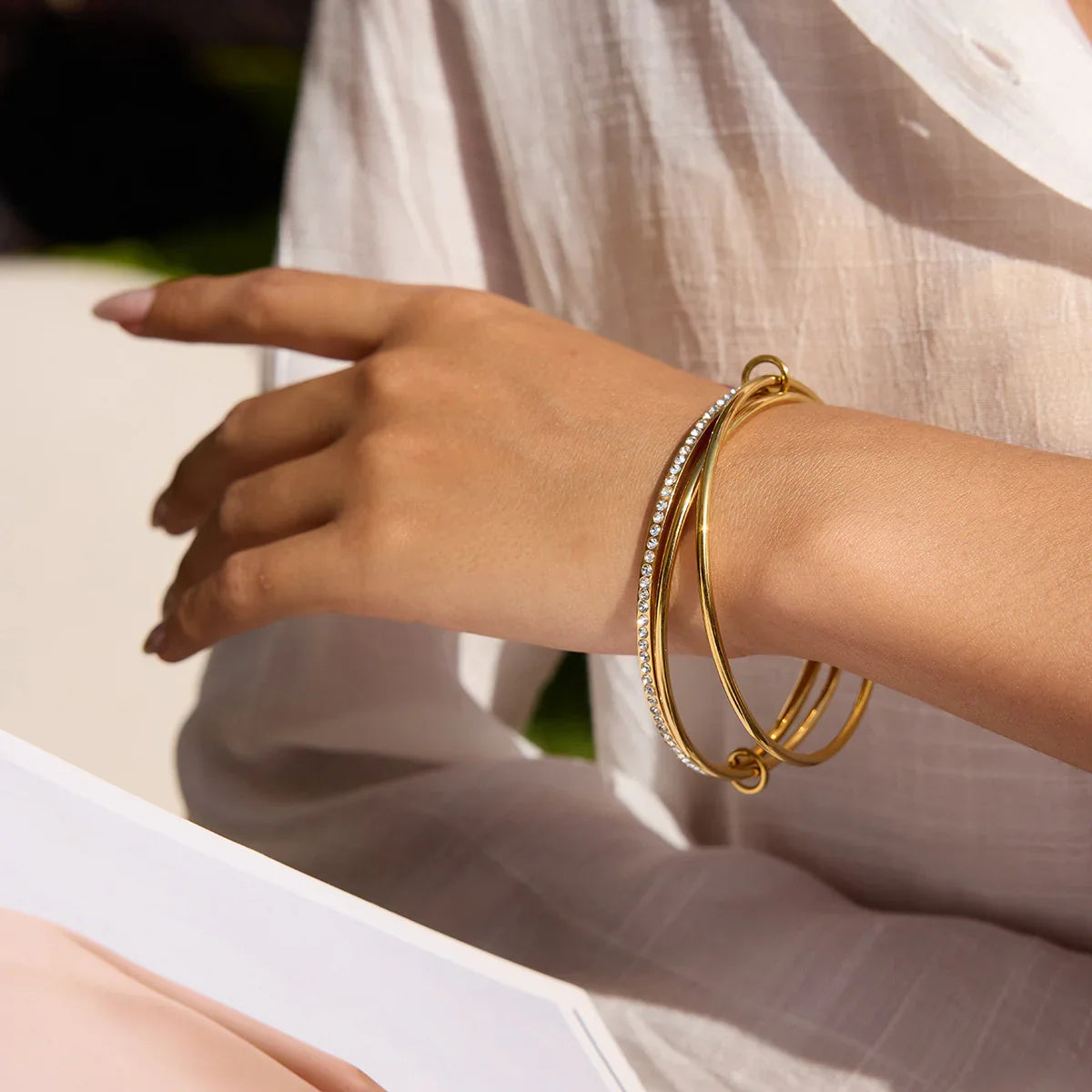 Ferelith Stacked Diamond Bracelet