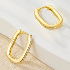 Corinne Oval Hoops