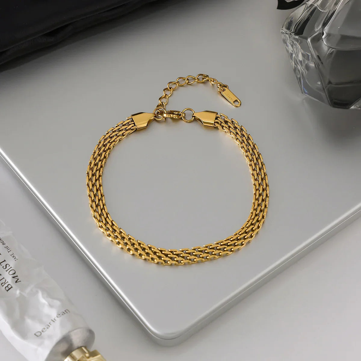 Ines Mesh Chain Anklet