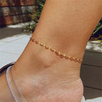 Junia Gold Chain Anklet