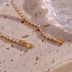 Nerissa Diamond Tennis Necklace