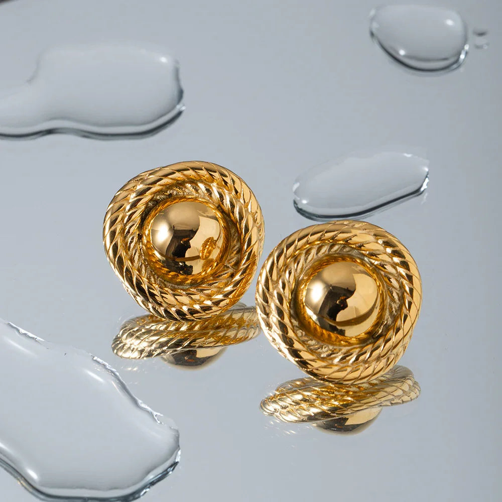 Delphine Gold Earrings