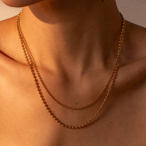 Anouk Layered Ball Chain Necklace