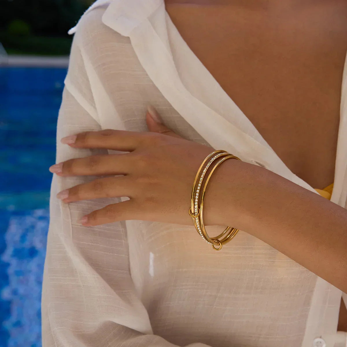 Ferelith Stacked Diamond Bracelet