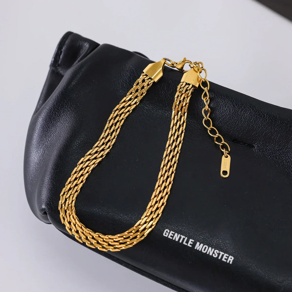 Ines Mesh Chain Anklet