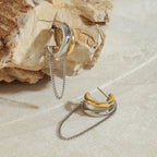 Isaura Link Chain Hoops