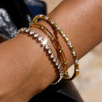 Estella Oval Cut Tennis Bracelet